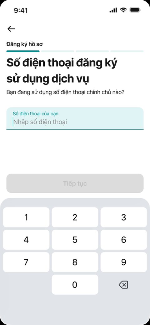 Nhập số điện thoại