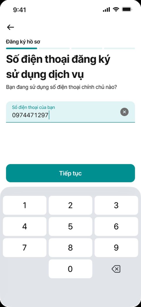 Số điện thoại đăng ký